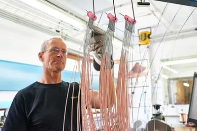 Bösendorfer artisans at work in Wiener Neustadt, Austria